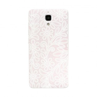 Xiaomi Mi 4 3D Protective Case Lace Pink